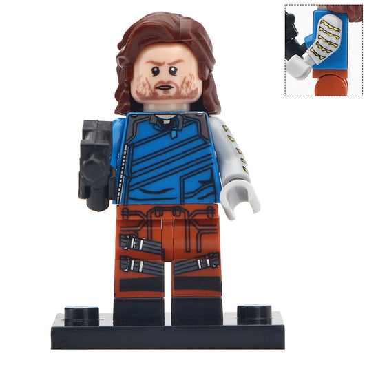 Bucky Barnes Winter Soldier Custom Marvel Superhero Minifigure1