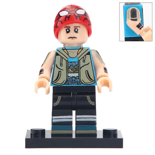 Spider-Man Peter Parker Custom Marvel Superhero Minifigure1