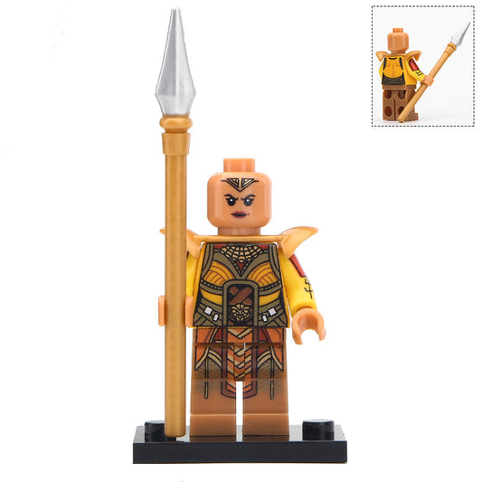 Okoye from Black Panther Custom Marvel Superhero Minifigure1