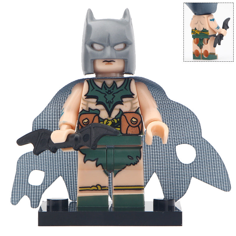 Prehistoric Batman Custom DC Comics Superhero Minifigure1