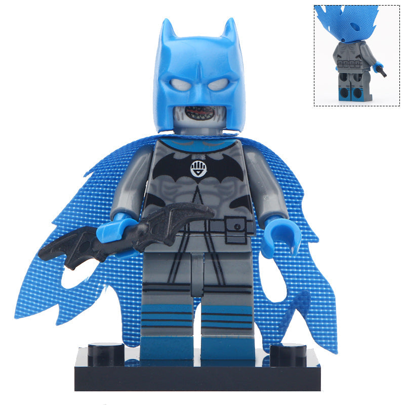 Black Lantern Batman Custom DC Comics Superhero Minifigure1