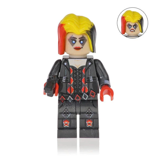 Harley Quinn (Telltale) Custom DC Superhero Minifigure1