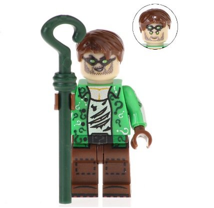 The Riddler (Arkham Knight) Custom DC Superhero Minifigure1