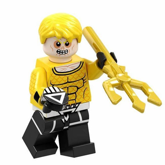 Black Lantern Aquaman DC Comics Superhero Minifigure1