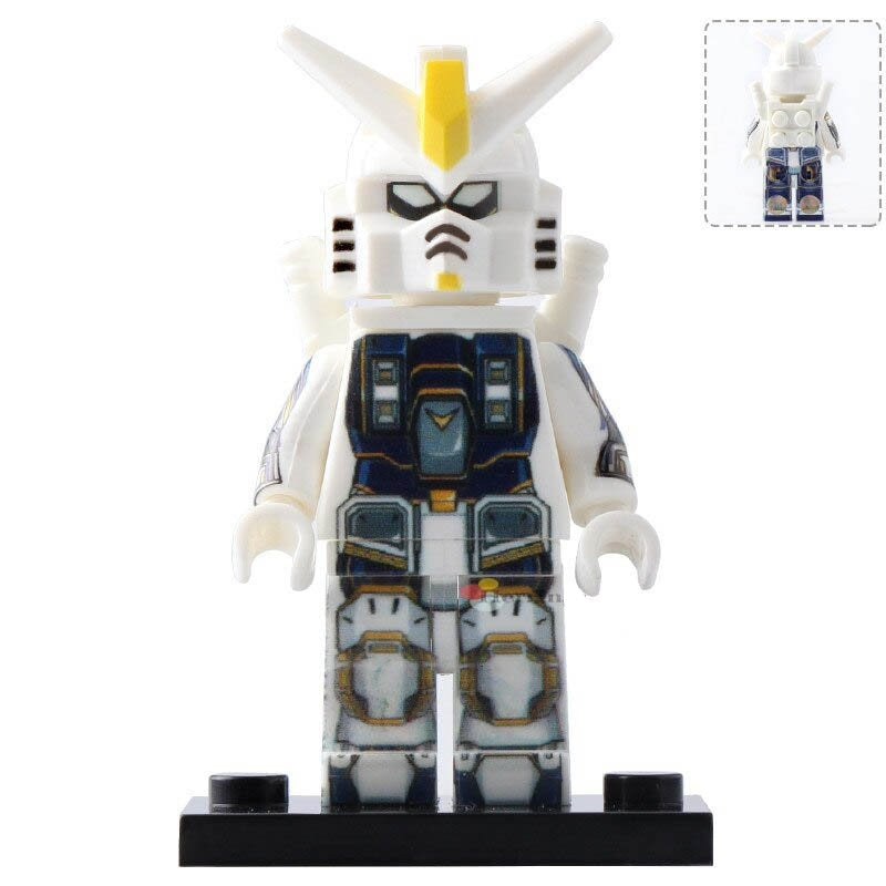 RX-78AL Atlas Gundam Custom Anime Minifigure1