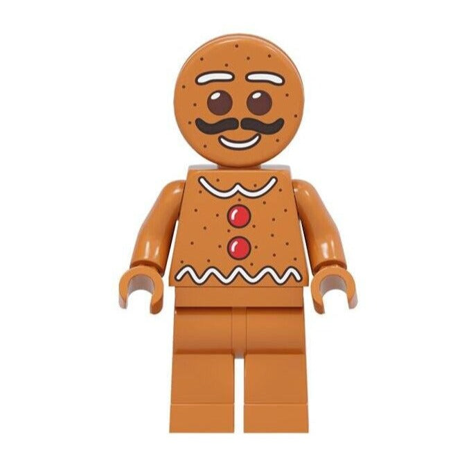 Gingerbread Man custom Iconic Minifigure1