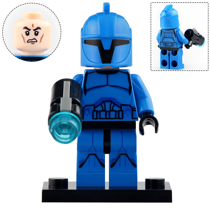 Senate Commando Trooper custom Star Wars Minifigure1
