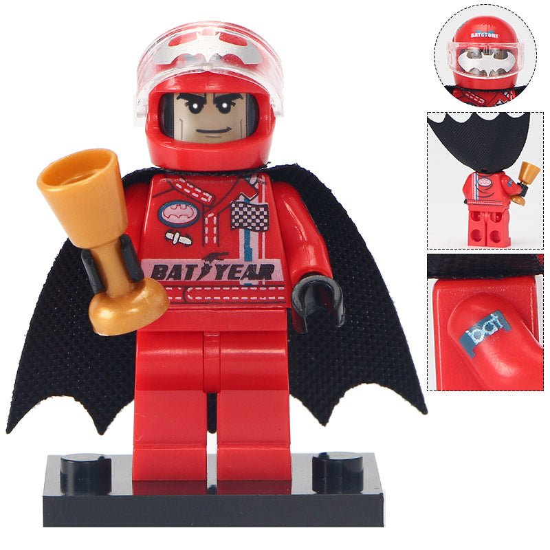 Racing Batman Custom DC Comics Superhero Minifigure1