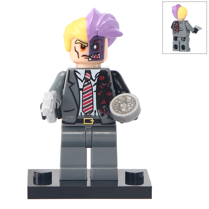 Two-Face from Batman DC Comics Supervillain Minifigure1