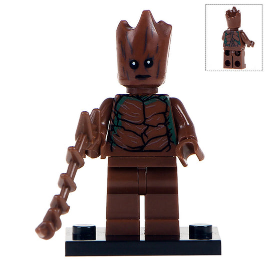 Groot custom Marvel Superhero Minifigure Guardians of the Galaxy1