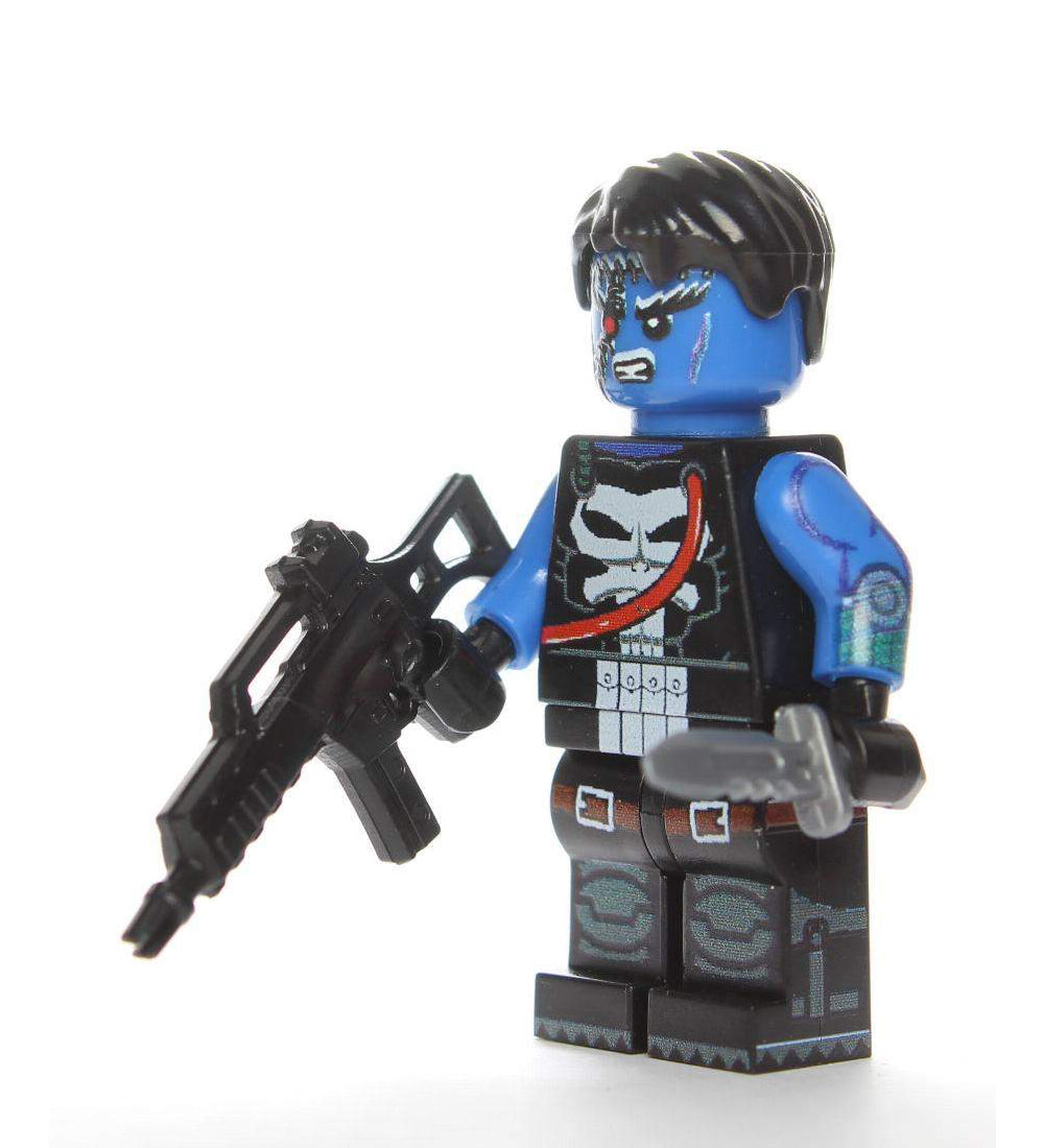 Franken-Castle Punisher Custom Marvel Superhero Minifigure1