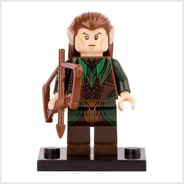 Mirkwood Elf Archer custom The Hobbit Minifigure1