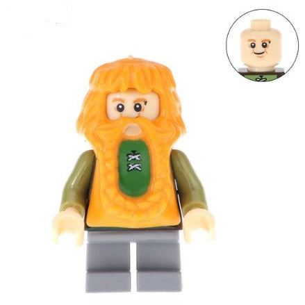 Bombur the Dwarf custom The Hobbit Minifigure1