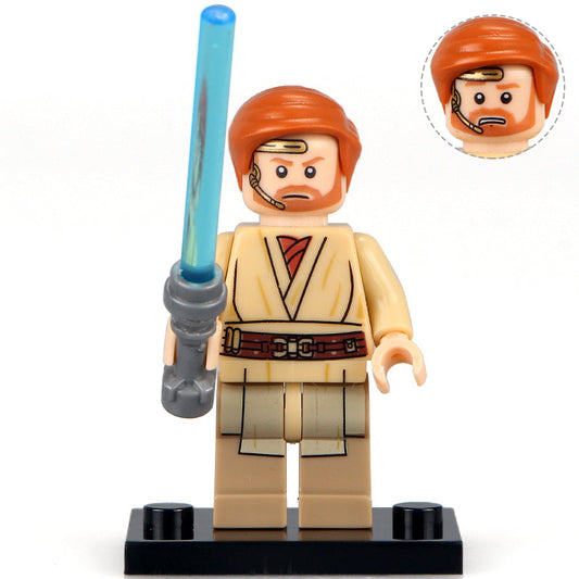 Obi-Wan Kenobi Jedi custom Star Wars Minifigure1
