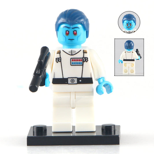 Grand Admiral Thrawn custom Star Wars Minifigure1