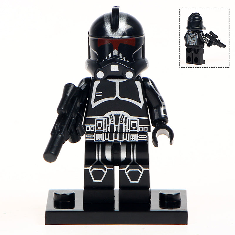 Black Clone Storm Trooper custom Star Wars Minifigure1