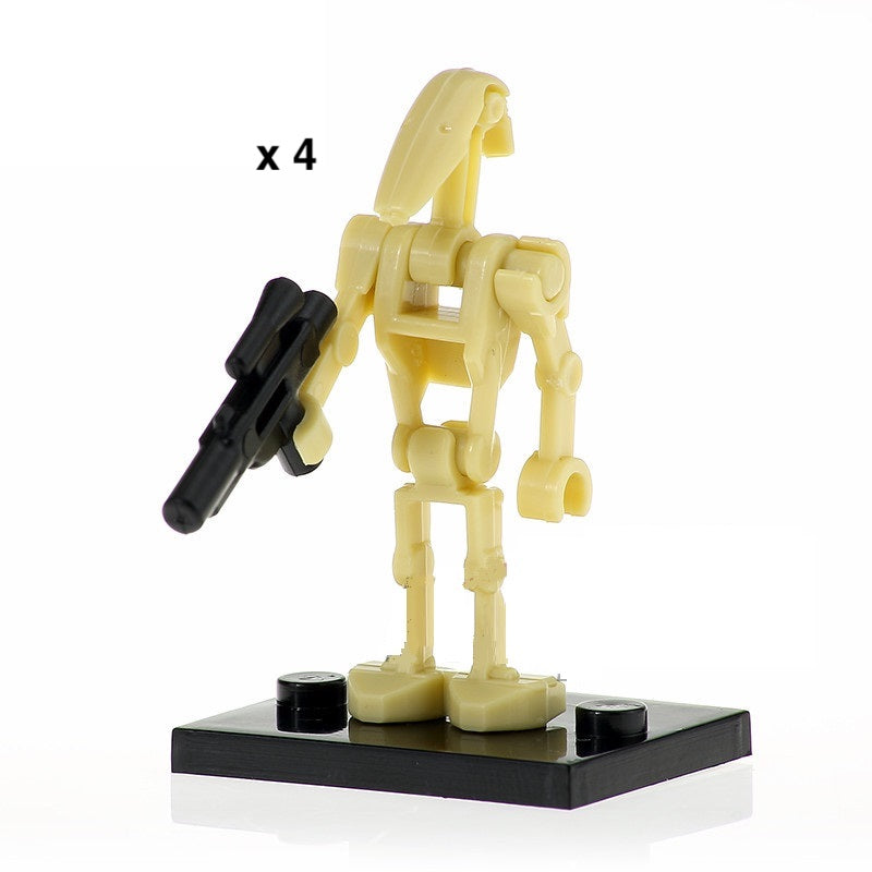 4 x Battle Droid B1 custom Star Wars Minifigure2