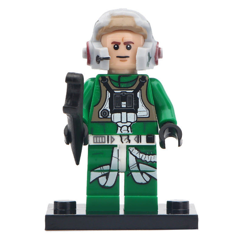 Rebel A-Wing Pilot Custom Star Wars Minifigure1