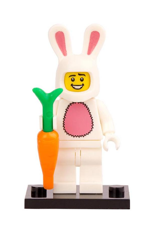 Bunny Rabbit Guy Custom Collectable Series Minifigure1