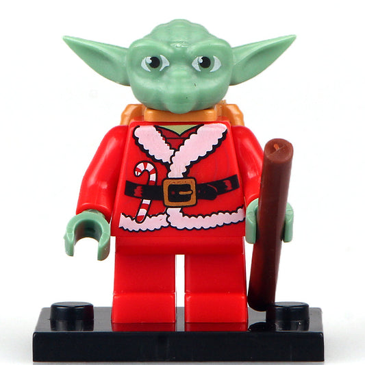 Yoda Santa Christmas Special custom Star Wars Minifigure1