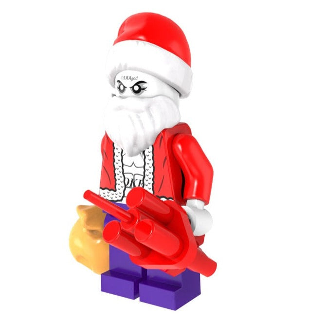 Joker Santa Christmas Special Superhero Minifigure1