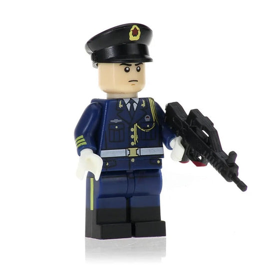 Uniformed Soldier Custom Minifigure1