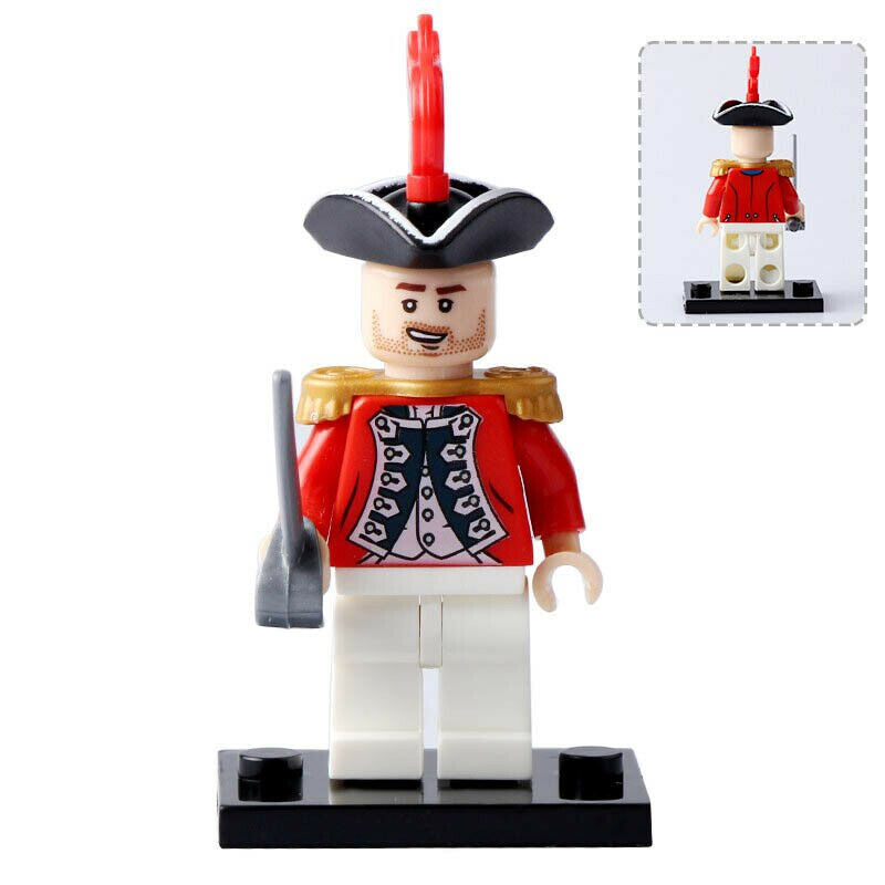Royal Navy Officer Custom Minifigure1