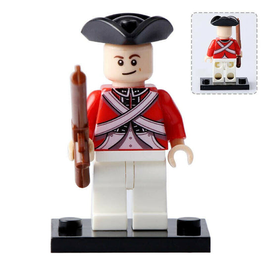 American Revolutionary War Soldier Custom Minifigure1