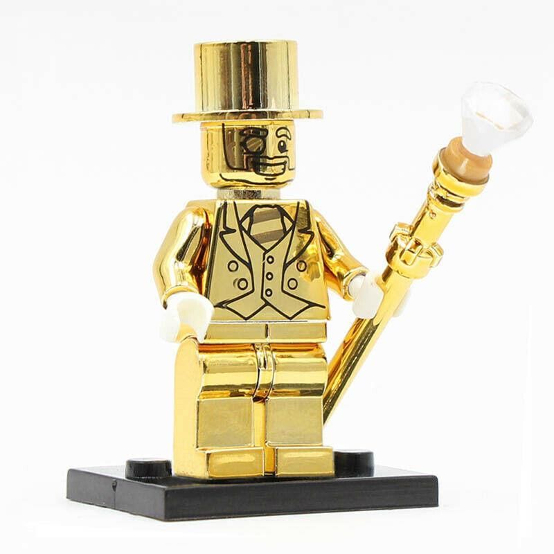 Mr Gold Custom Collectable Series Minifigure1