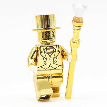 Mr Gold Custom Collectable Series Minifigure2