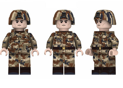Chinese Modern Soldier Custom Minifigure2