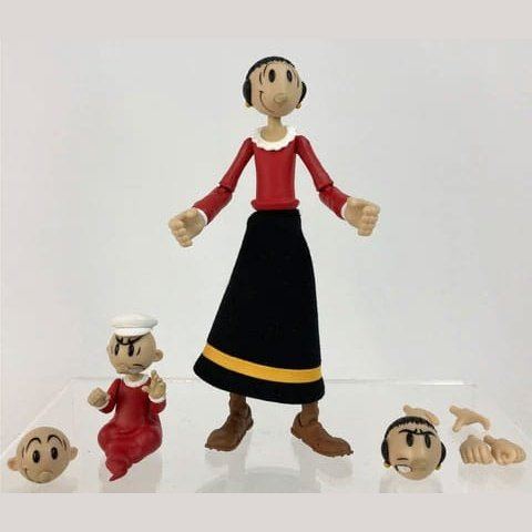 Popeye Action Figure Wave 01 Olive Oyl1