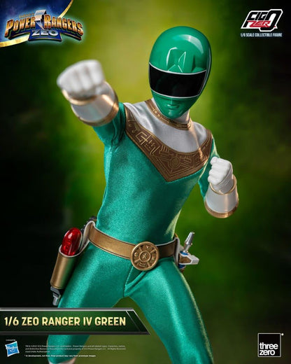 Power Rangers Zeo FigZero Action Figure 1/6 Ranger IV Green 30cm4