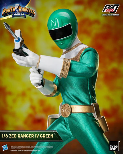 Power Rangers Zeo FigZero Action Figure 1/6 Ranger IV Green 30cm10