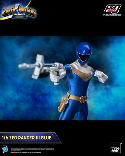 Power Rangers Zeo FigZero Action Figure 1/6 Ranger III Blue 30cm7