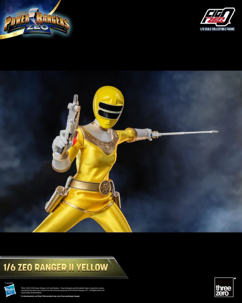 Power Rangers Zeo FigZero Action Figure 1/6 Ranger II Yellow 30cm8