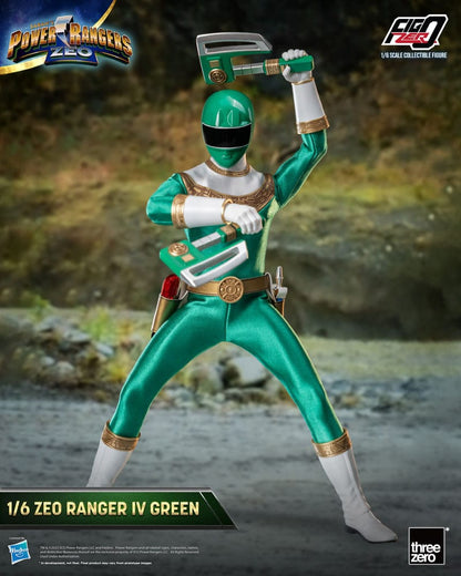 Power Rangers Zeo FigZero Action Figure 1/6 Ranger IV Green 30cm6