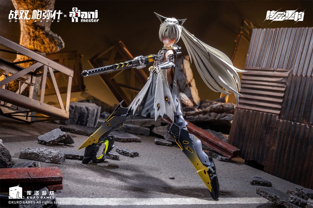Punishing: Gray Raven Action Figure 1/9 Nanami Pulse Metal Seamless Action Figure 20cm12