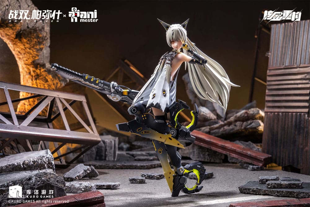 Punishing: Gray Raven Action Figure 1/9 Nanami Pulse Metal Seamless Action Figure 20cm11
