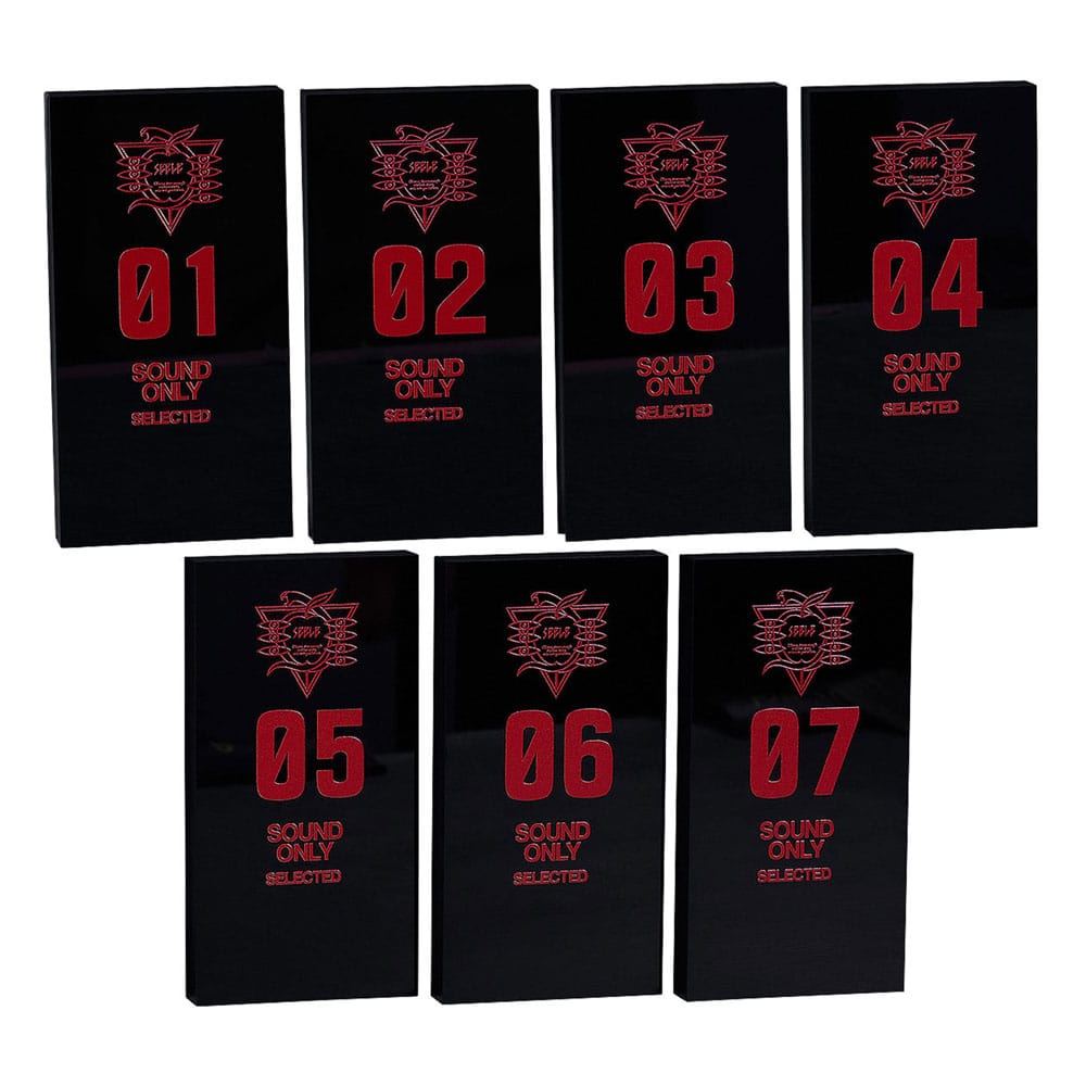 Rebuild of Evangelion Nendoroid More Accessory Set SEELE Acrylic Stand Case (10)1