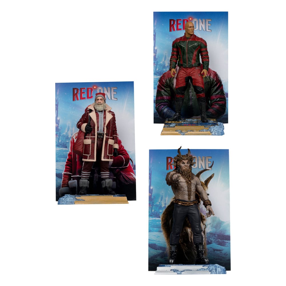 Red One Movie Maniacs PVC Statue Assortment (6)1