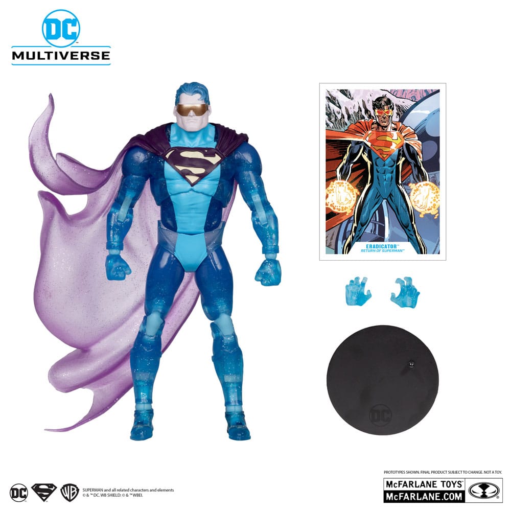 Return of Superman DC Multiverse Action Figure Eradicator (Platinum Edition) 18cm2