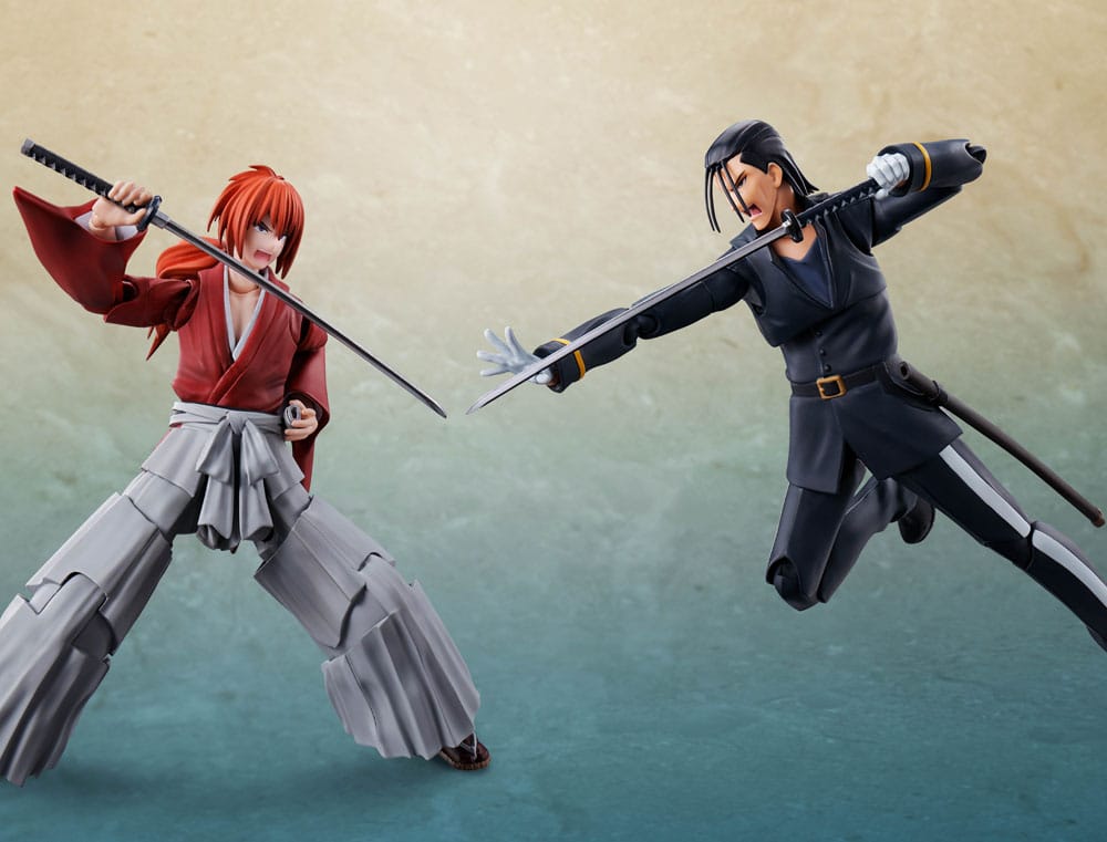 Rurouni Kenshin: Meiji Swordsman Romantic Story S.H. Figuarts Action Figure Hajime Saito 17cm6