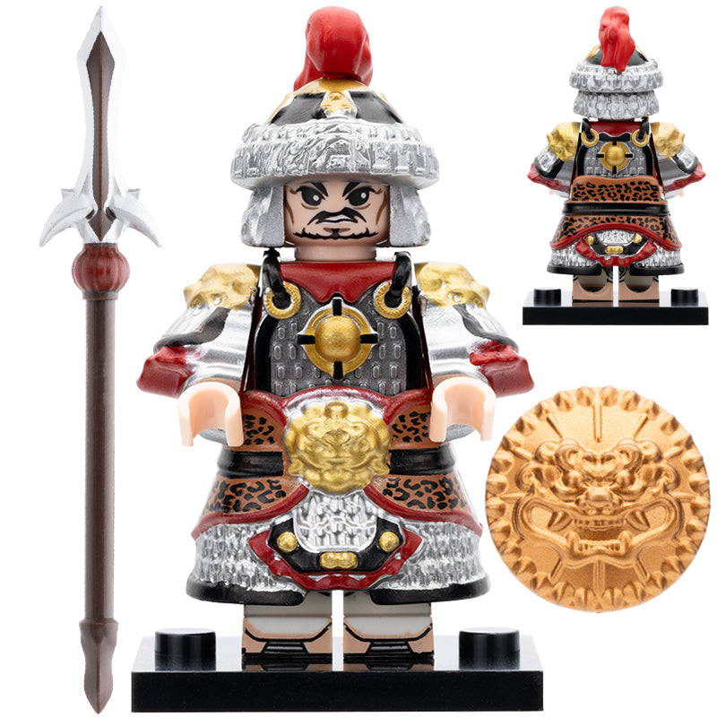 Song Dynasty Soldier Spear Custom Minifigure1