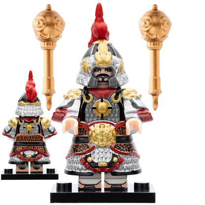 Song Dynasty Soldier Gilt Hammer Custom Minifigure1