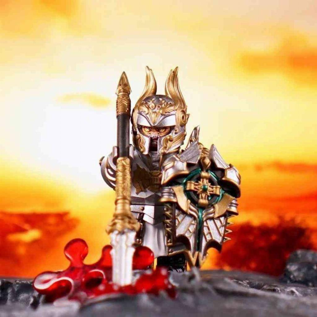 Sir Gaheris From Knights of the Round Table Custom Minifigure1
