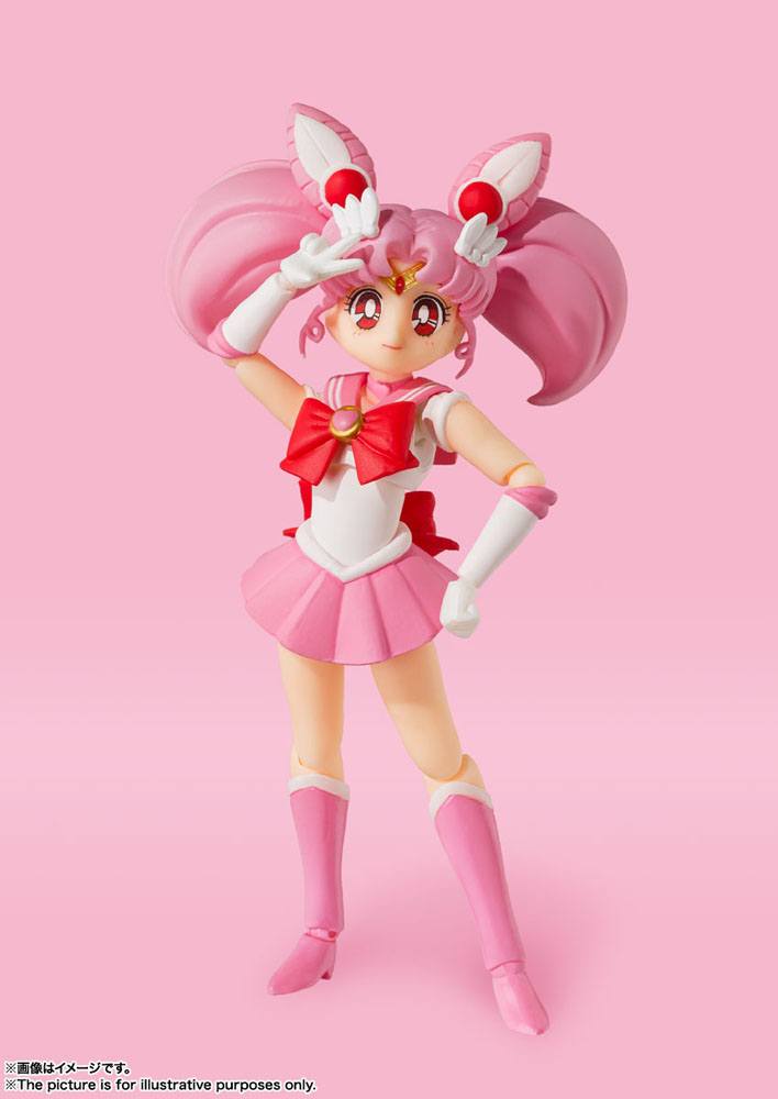 Sailor Moon S.H. Figuarts Action Figure Sailor Chibi Moon Animation Colour Edition 10cm3