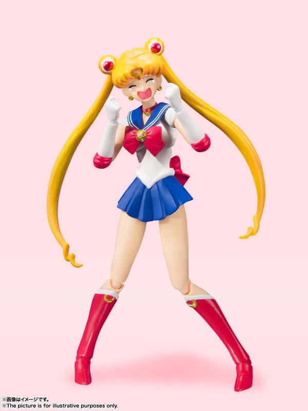 Sailor Moon S.H. Figuarts Action Figure Sailor Moon Animation Color Edition 14cm3