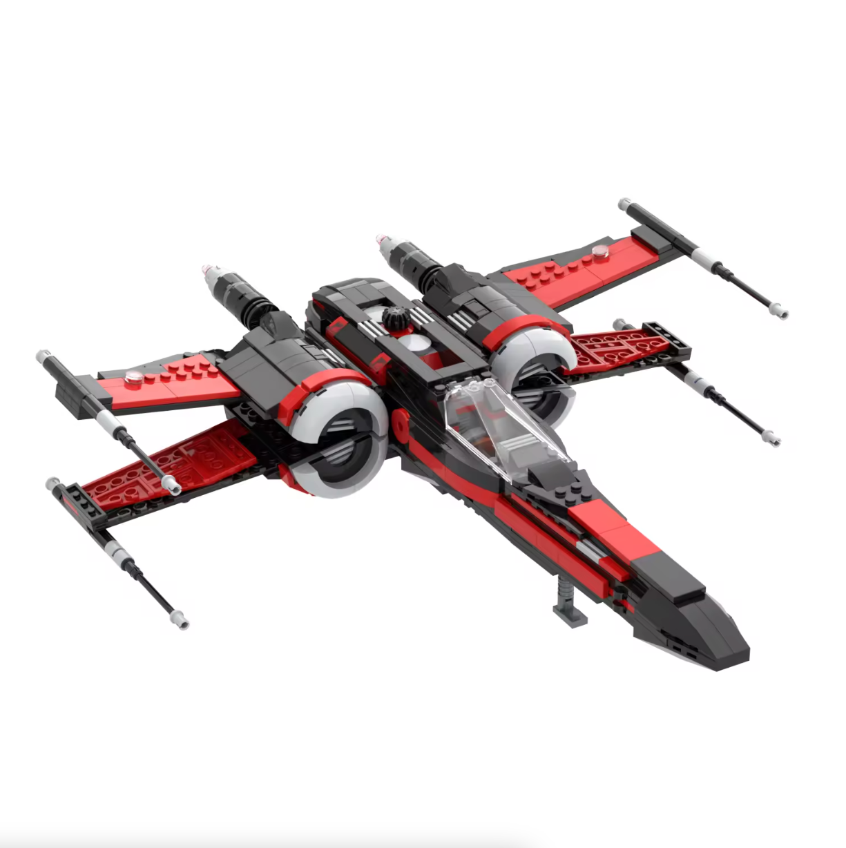 Inferno Squad X-Wing Fighter Custom Star Wars MOC3