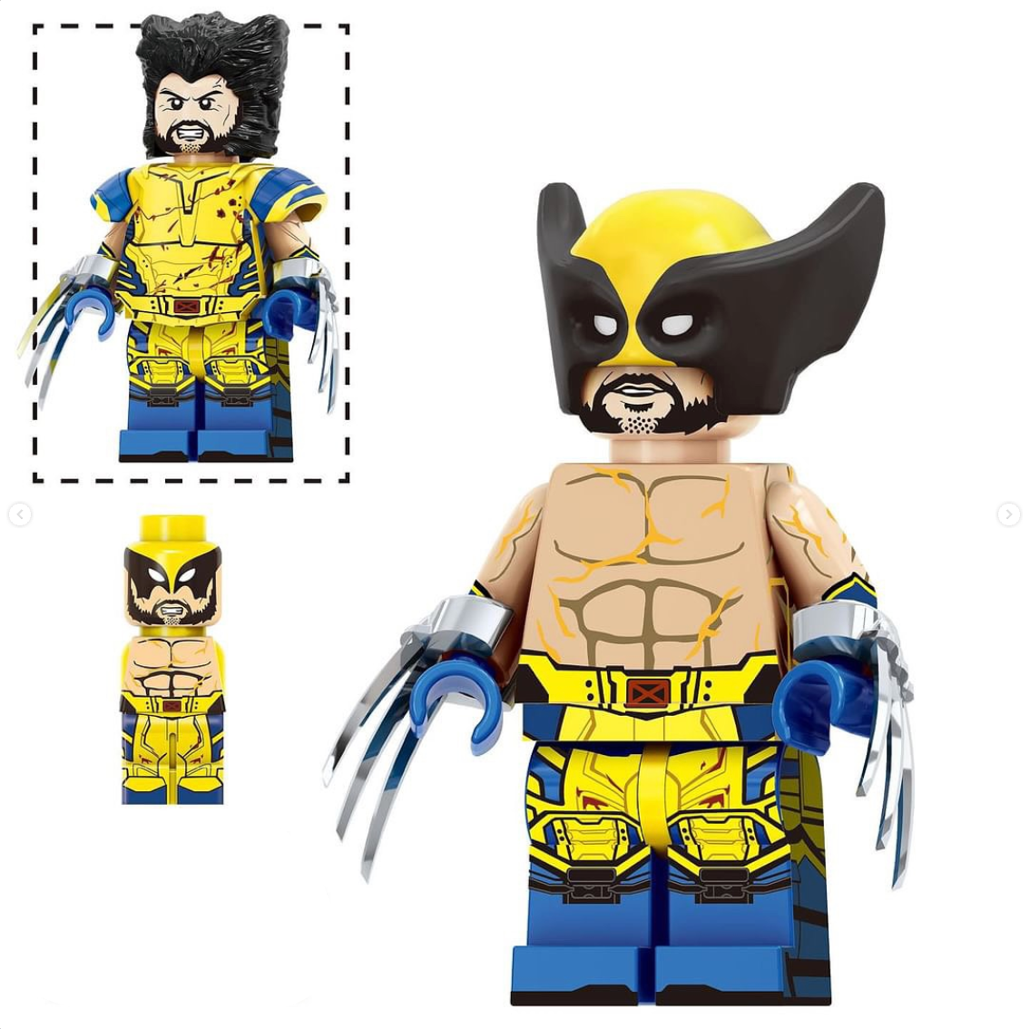 Wolverine Custom Marvel Superhero Minifigure1